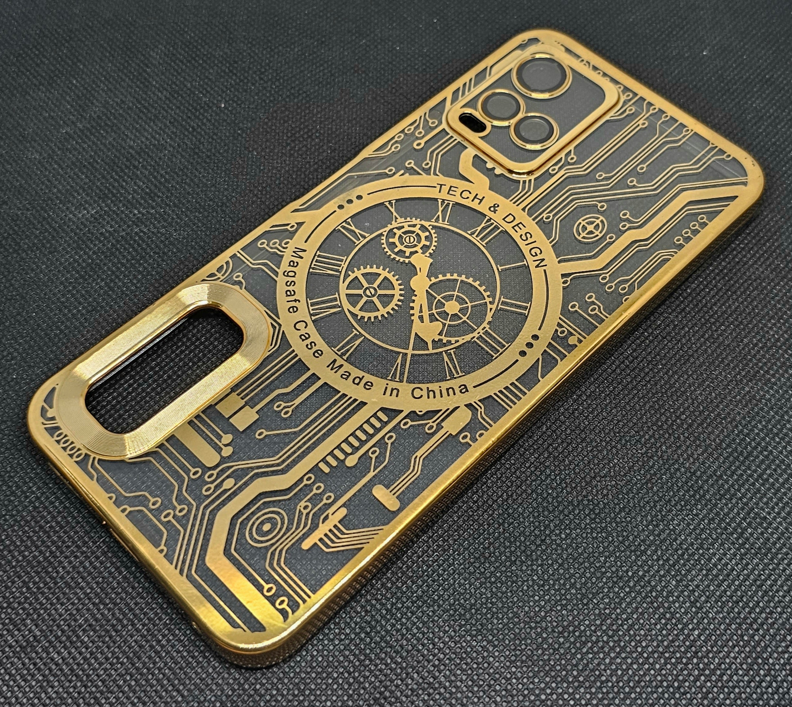 Vivo V21 Cd Watch Machine Mobile Back Cover