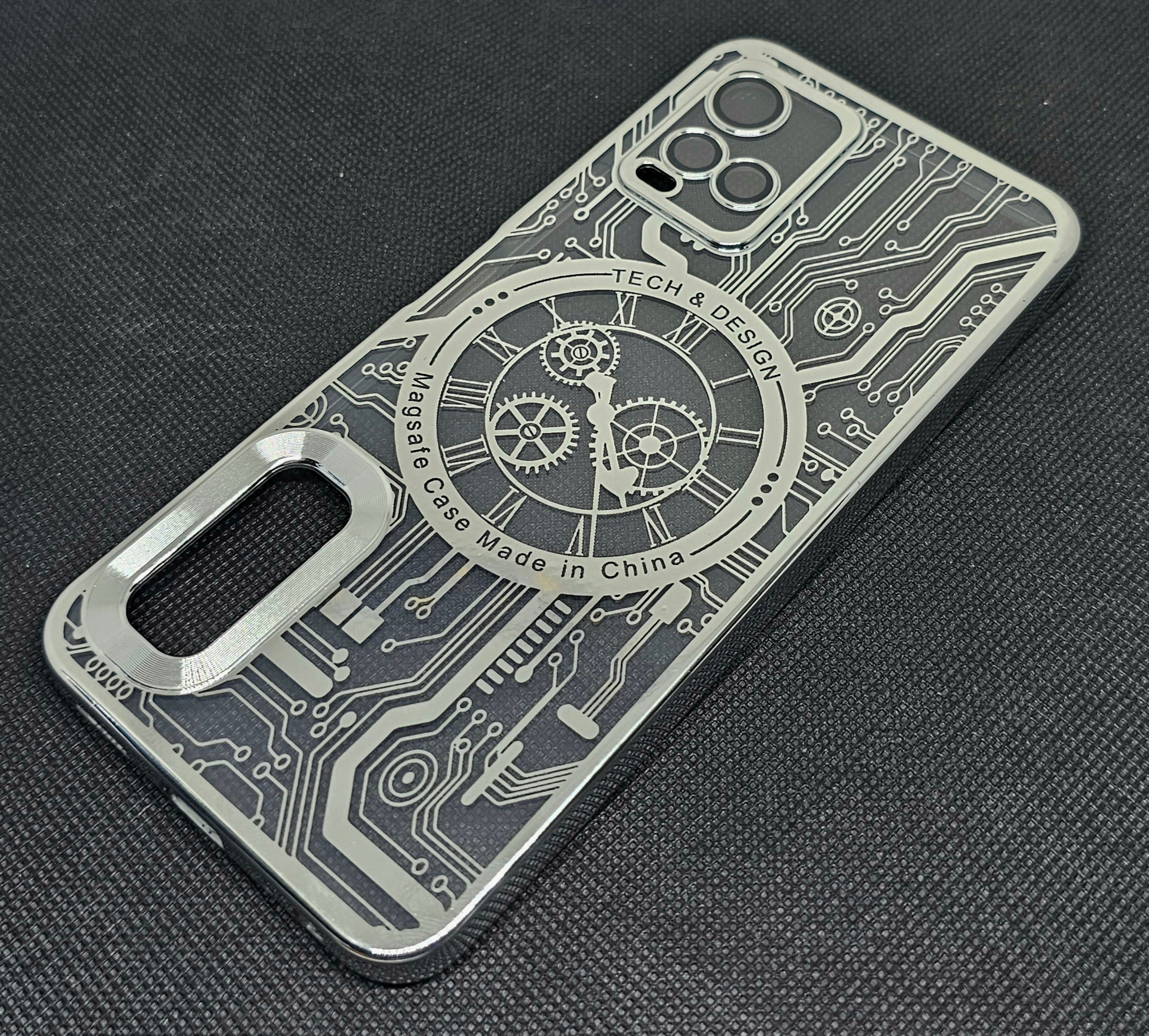 Vivo V21 Cd Watch Machine Mobile Back Cover