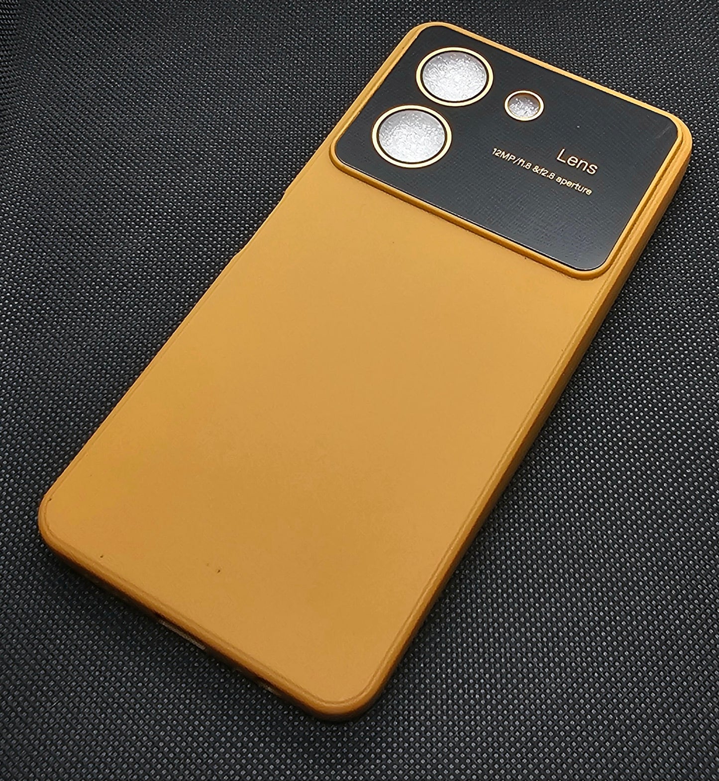 Vivo Y36(4G) Silicone Back Cover with Protective Lens