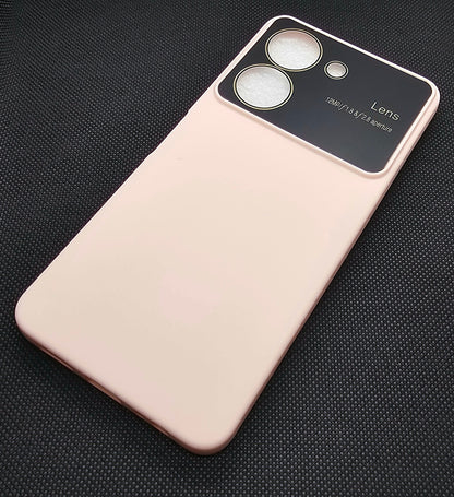 Vivo Y36(4G)  Mobile Silicone Back Cover with Protective Lens