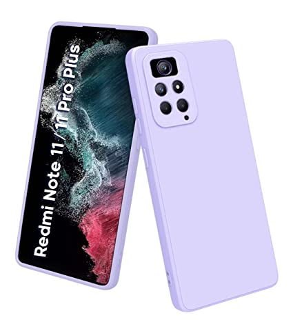 Mi Note 11 pro Mobile Back cover (Silicone + Cloth) soft
