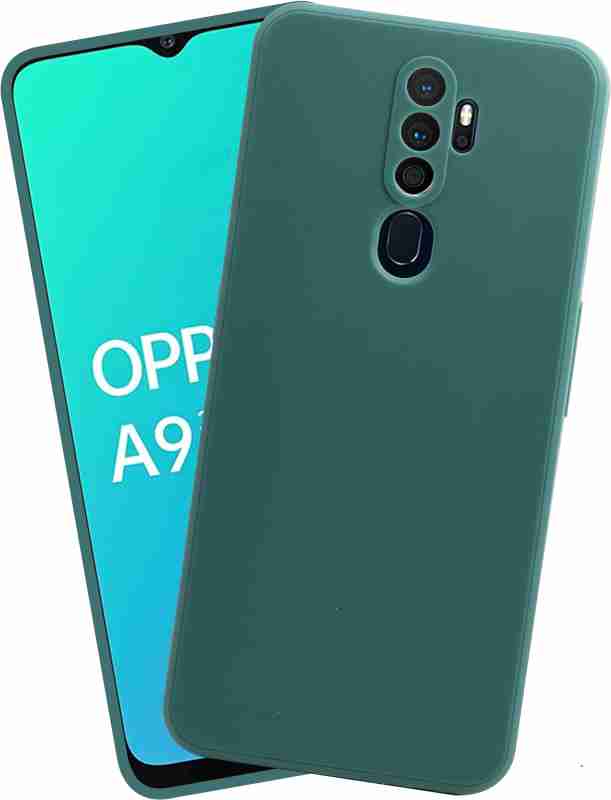 Oppo A5-A9(2020) Silicone + Cloth Back cover