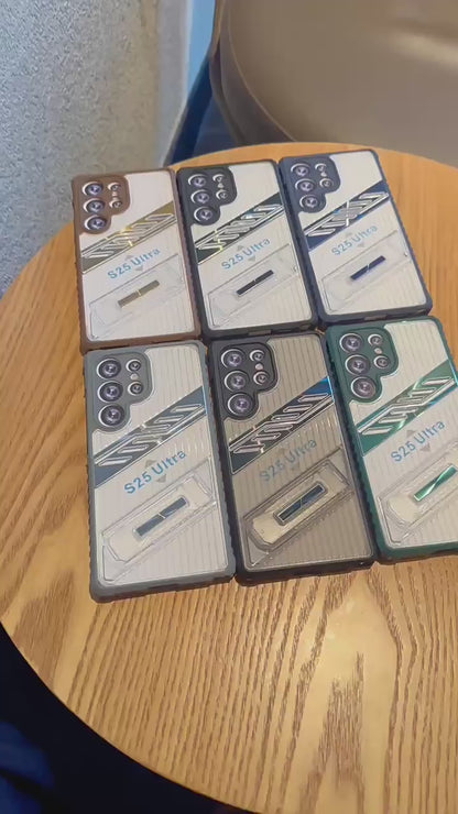 Samsung Ultra series Transparent kick stand cover (Exclusive)