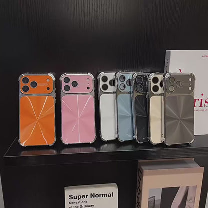 Apple Iphone Anti-Fall Cd Pattern Electroplating Case (Exclusive)