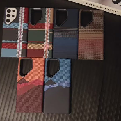 Samsung Ultra Series Fiber Pattern Mobile Case (Exclusive)