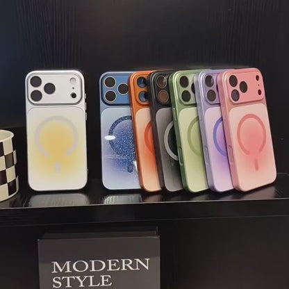 Apple Iphone Glitter Magnetic Case Suitable for Ai Camera Button Case (Exclusive)