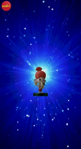 Lord Shree Ganesh Bobblehead Idol for Car Dashboard, Home Decor | Spiritual God Statue for Kids | Cute Bobblehead Toy Gift | Murti Figurine