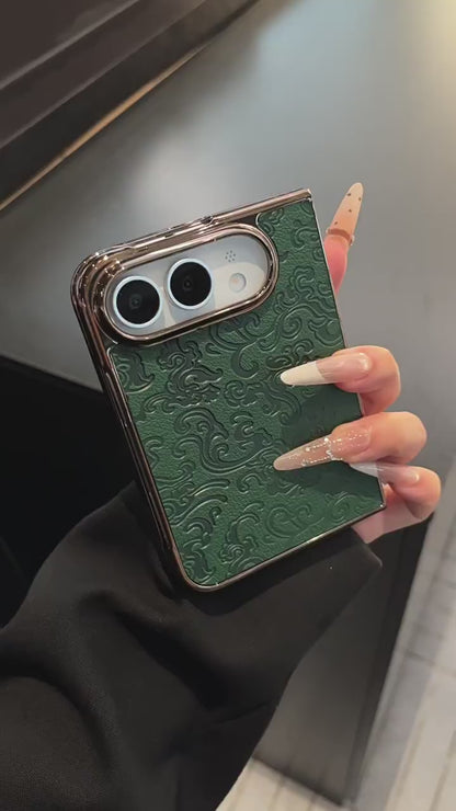 Apple Iphone Ultra series dragon pattern  and screen protector integrated protective case (Exclusive)