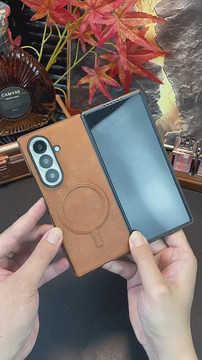 Samsung Fold series Wireless Charging Phone Case with Card Holder (Exclsuive)