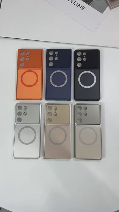 Samsung Ultra series Corning Glass Magnetic Case  (Exclusive)