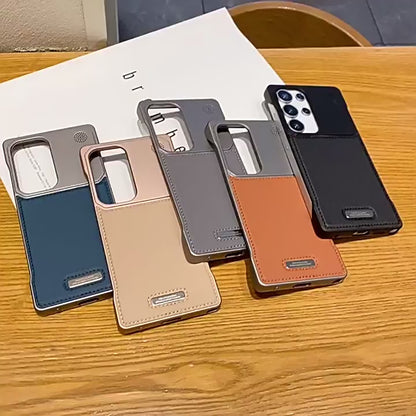 Samsung Ultra Series Skin Feel Aromatherapy Leather Mobile Case Magnetic  (Exclusive)