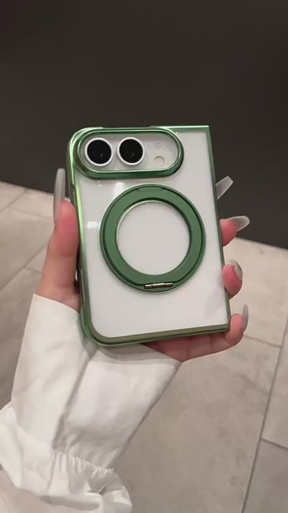 Apple iPhone Ultra Fold Rotating Stand Magnetic Phone Case (Exclusive)