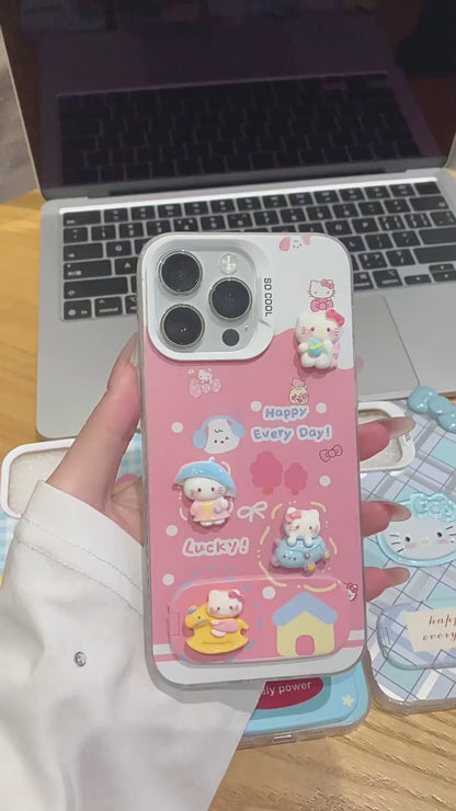Apple Iphone Pink Hello Kitty Custom Doll with Stand  (Exclusive)