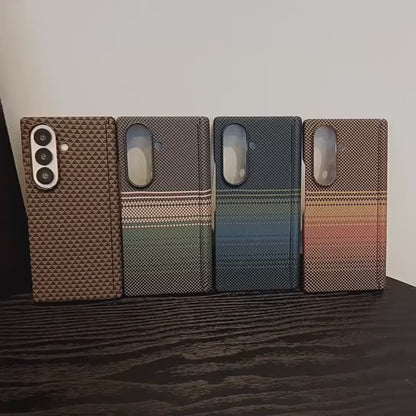 Samsung Fold series Fresh New Carbon Fiber Case (Exclusive)