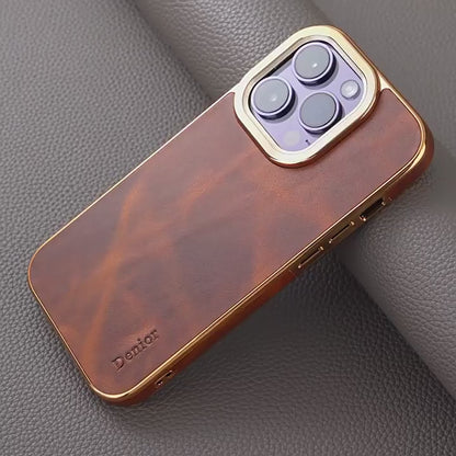 Samsung Ultra Series Hand made Denior Suitable Genuine Leather Case