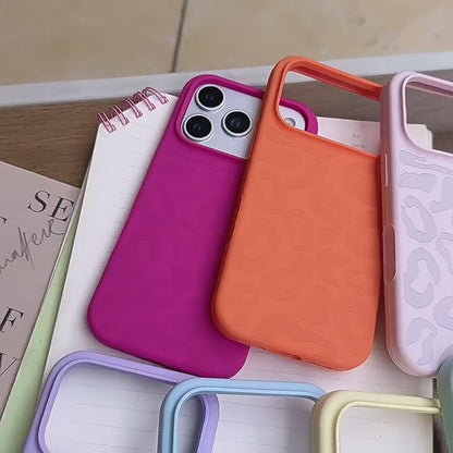 Apple Iphone Skin-Fell Leopard print soft shell Case (Exclusive)