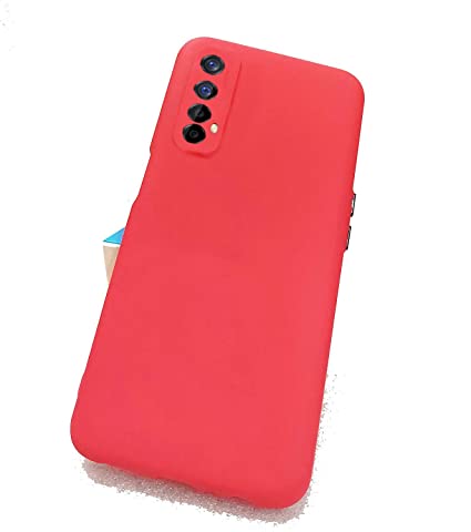 Realme 7 4G/ Narzo 20 pro Back Cover (Silicone + Inner Side Cloth) soft