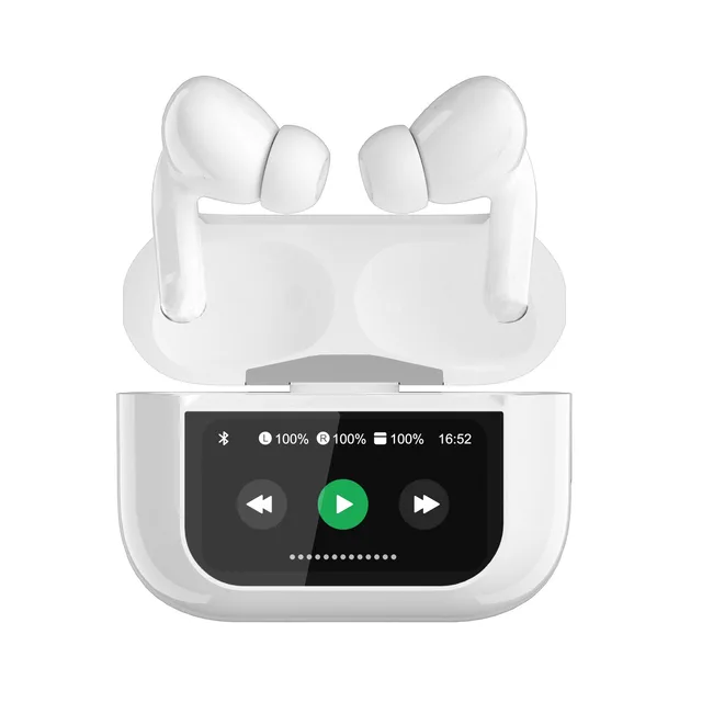 Air Earbuds smart wireless ANC/ENC with Touch Display Smart Features