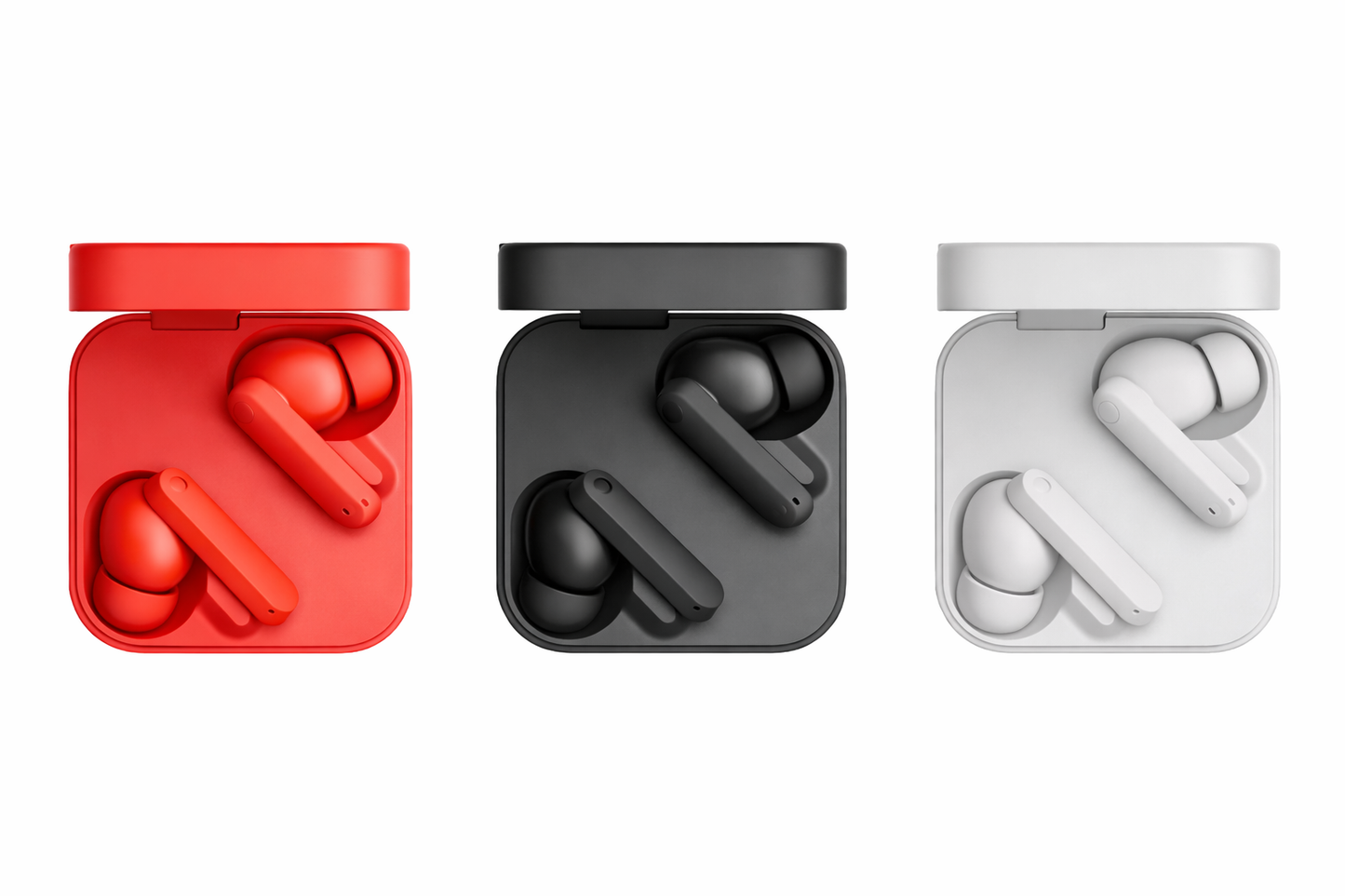 Amytel Wireless Earbuds with Bluetooth and Touch Sensor Square Design ( 6 months Warranty)