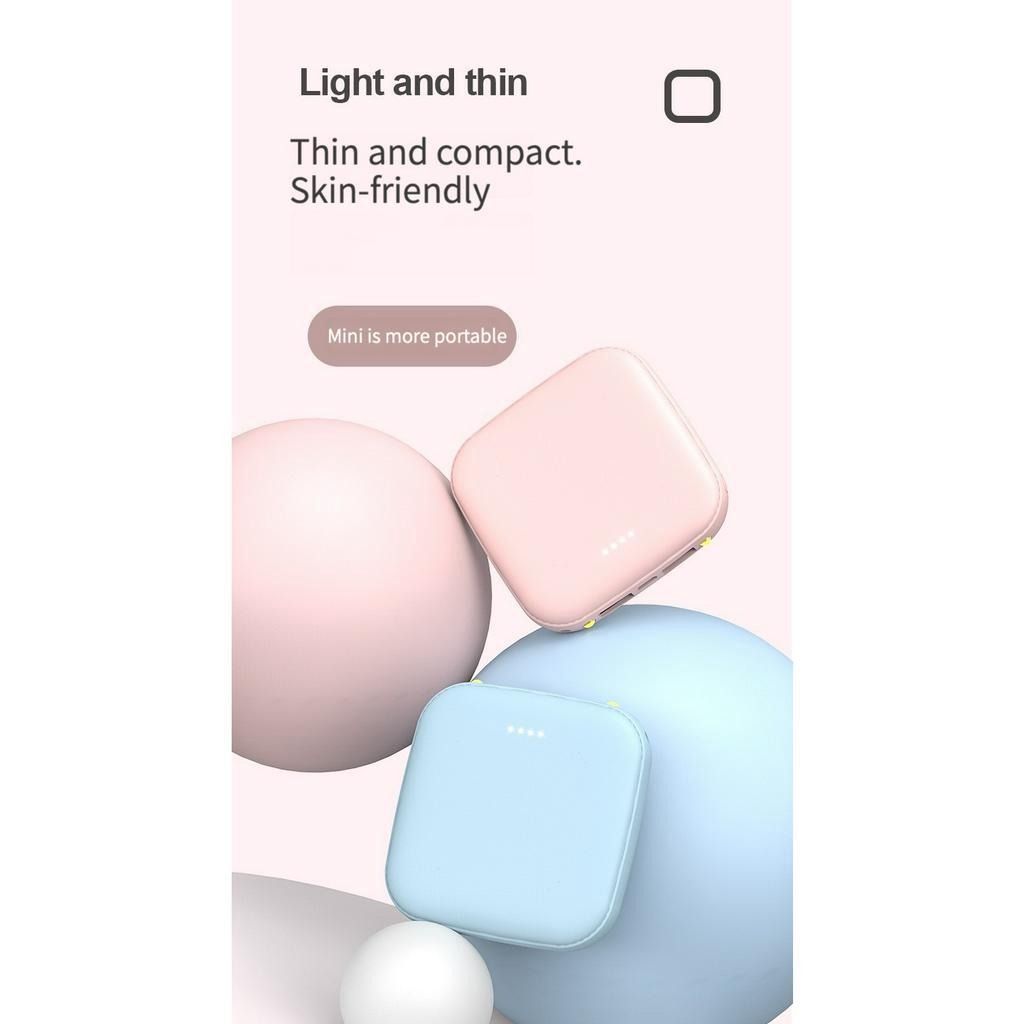 Amytel Mini Power Bank with 10,000 Mah Capacity 15 Watt Fast Charging ( With 6 Months Warranty)