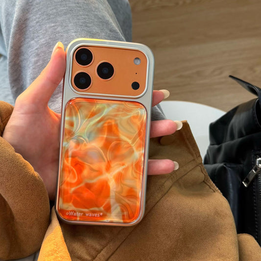Apple Iphone Korean High-End Water Ripple Electroplating Case (Exclusive)