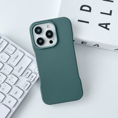 Apple Iphone 15 Pro Leather Border Less Mag safe Compatible Stlylish Mobile Back Cover