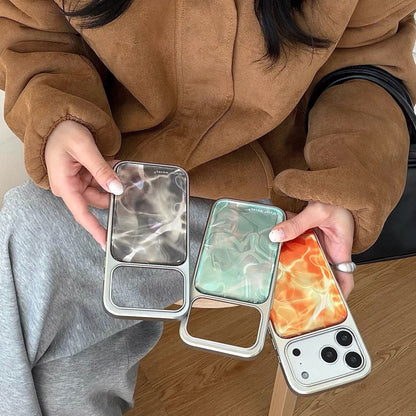 Apple Iphone Korean High-End Water Ripple Electroplating Case (Exclusive)