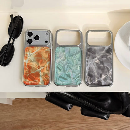 Apple Iphone Korean High-End Water Ripple Electroplating Case (Exclusive)
