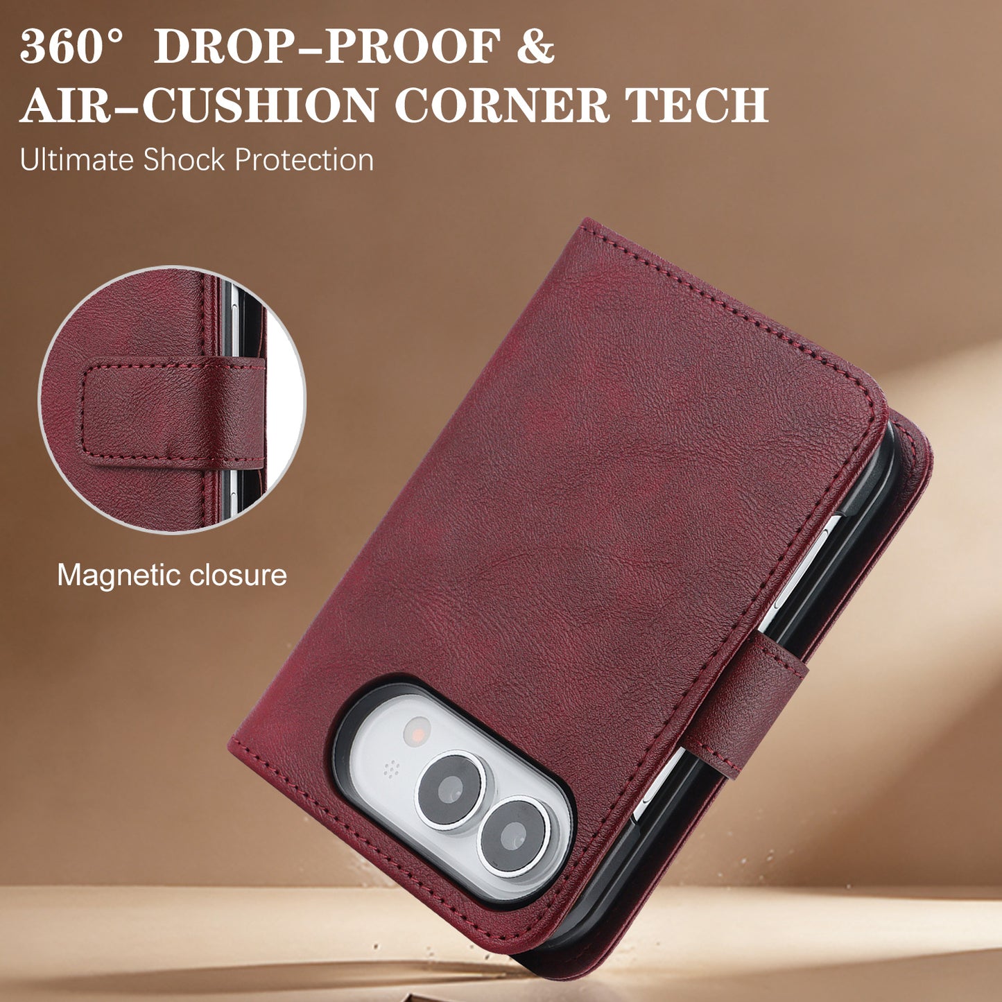 Apple Iphone Ultra fold SIM card slot, anti-theft, full coverage, shockproof, and drop-proof Case