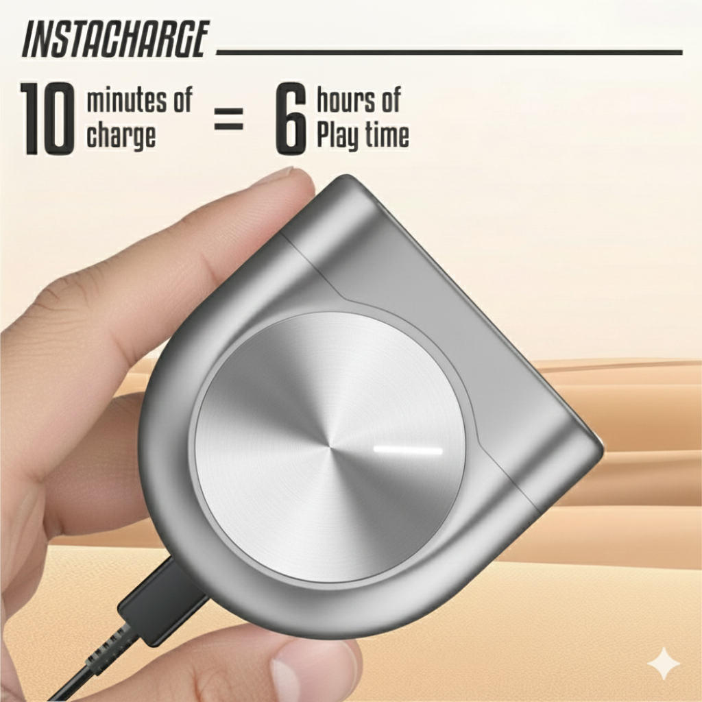 Amytel Earbuds TWS  Wireless Bluetooth with Bass and Touch Sensor (6 Month Warraty)