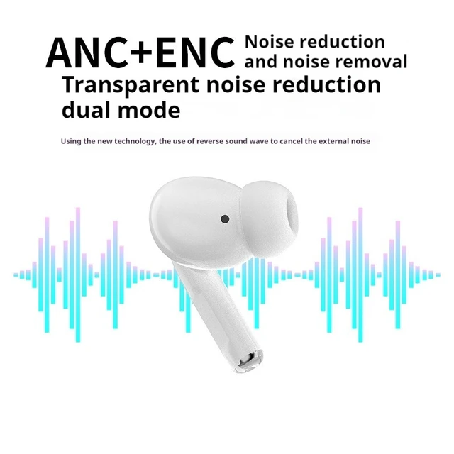 Air Earbuds smart wireless ANC/ENC with Touch Display Smart Features