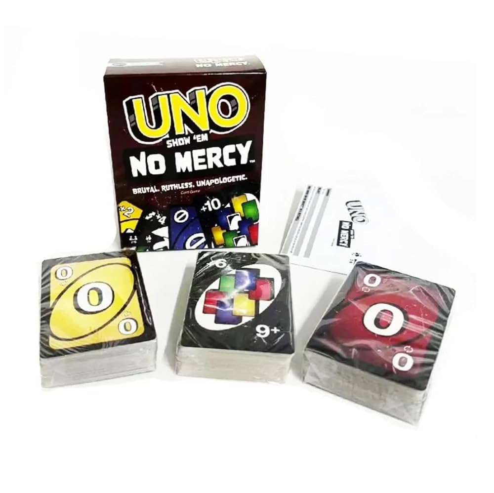 Uno No-Mercy Playing Cards