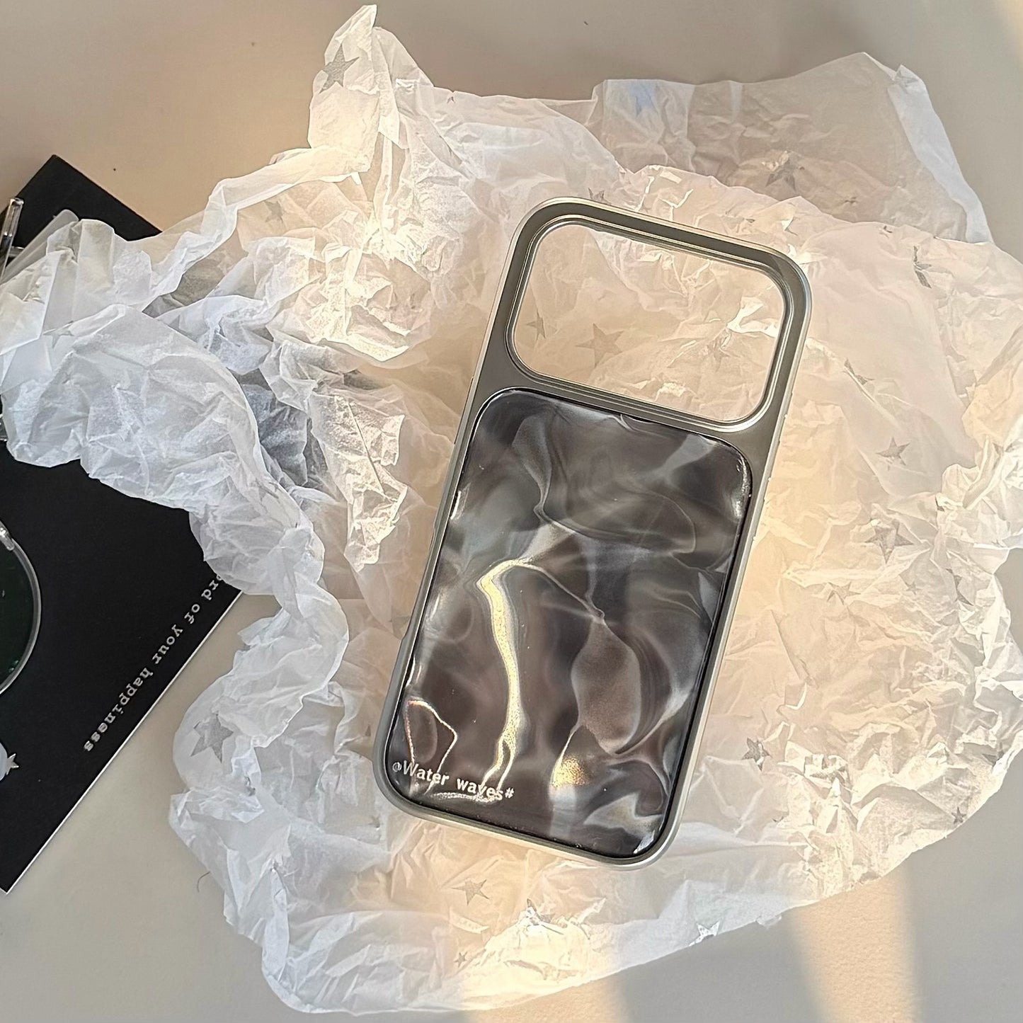 Apple Iphone Korean High-End Water Ripple Electroplating Case (Exclusive)