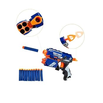 Blaze Storm Gun Toy unbreakable, safe and long range comes Guns and Dart