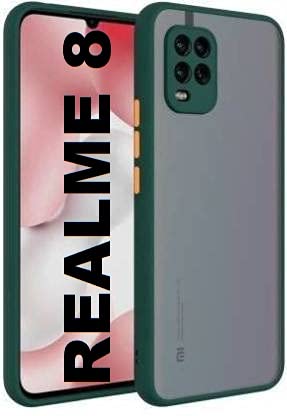 Realme 8  Mobile Back Cover (Smoky)