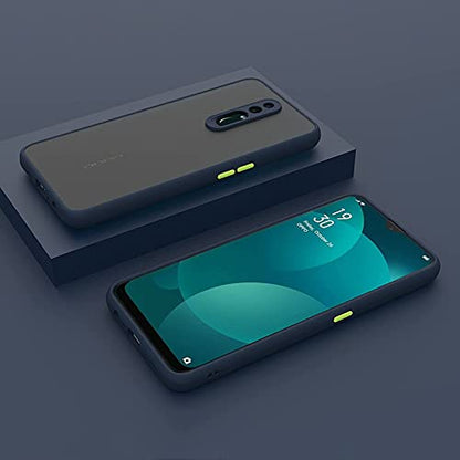 Oppo F11 mobile Back Cover (Smoky)
