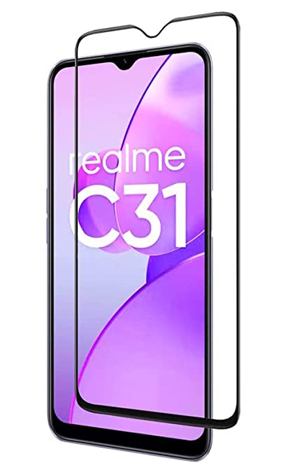 Realme C31/ C11 /Realme C3 / Oppo A5 2020 / A9 2020 / A31 2020/ A15 / A15S 11D/9h with HD Clear screen hardness Tempered Glass