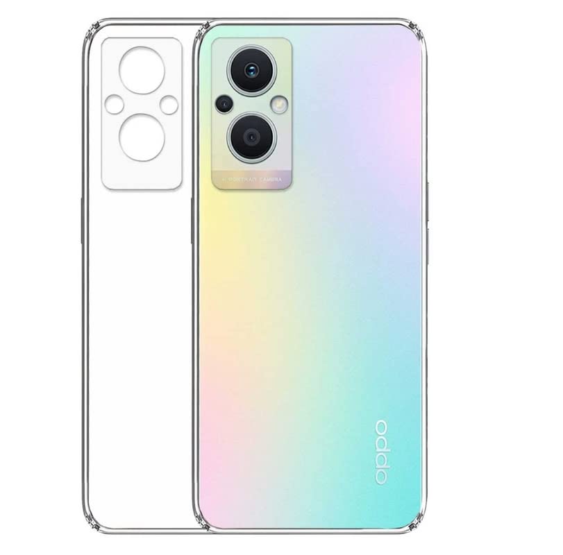 Oppo F21 pro 5G Transparent Soft Silicone TPU Back Cover