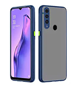 Oppo A31 mobile Back Cover (Smoky)