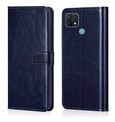 Oppo A15  Cover Leather Flip