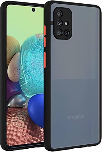 Samsung Galaxy M51 mobile Back Cover (Smoky)