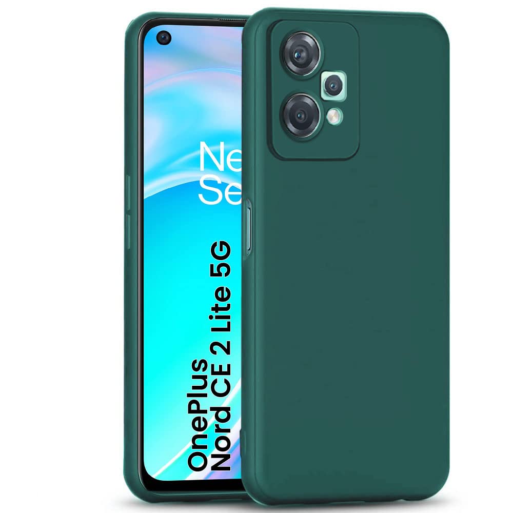 Realme 9 pro / One Plus Nord Ce 2 Lite Back Cover (Silicone + Inner Side Cloth) soft