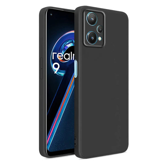 Realme 9 pro / One Plus Nord Ce 2 Lite Back Cover (Silicone + Inner Side Cloth)
