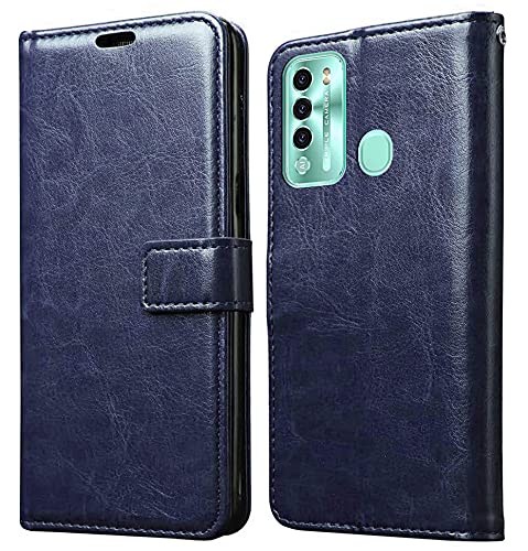 Itel Vision 2 Leather Flip Cover