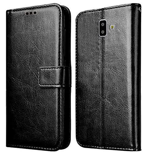 Samsung Galaxy J6 Plus mobile Leather Flip Cover