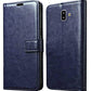 Samsung Galaxy J6 Plus Leather Flip Cover
