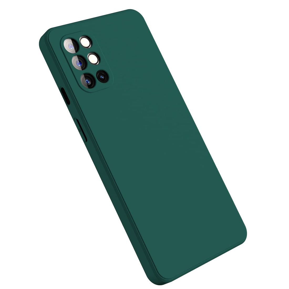 One Plus 8T Back Cover (Silicone + Inner Side Cloth) soft