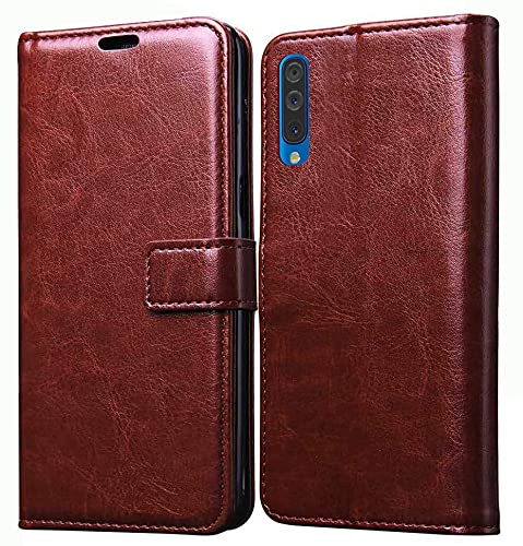 Samsung Galaxy A50/50s Leather Flip Cover