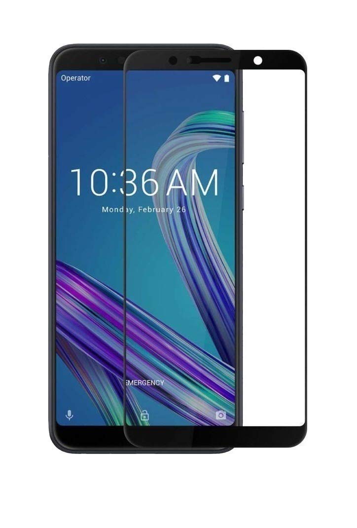 Asus Zenfone Max Pro M1 11D Tempered Glass with 9H Hardness Scratch Protection scratch proof