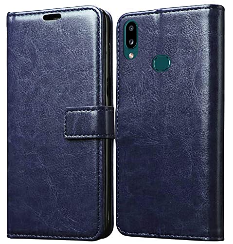 Samsung Galaxy A10s Leather Flip Cover